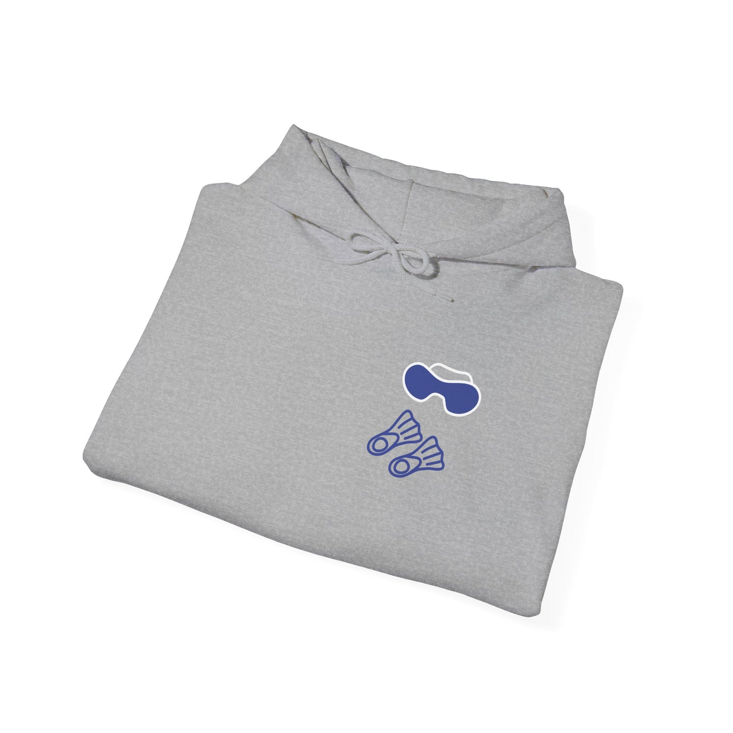 Unisex Heavy Blend™ Hooded Sweatshirt- Let's Go Scuba Diving
